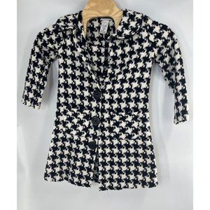 Bonnie‎ Baby Jean Houndstooth Coat  Dress Girls Size 12